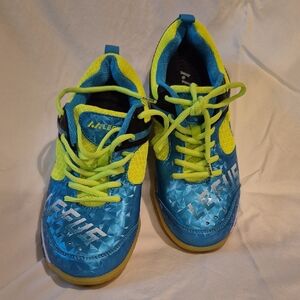 Kids Blue and Yellow Sports Shoes